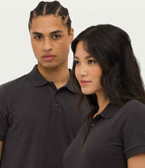 SOL'S Ladies Prime Poly/Cotton Piqué Polo Shirt | Dark Grey thumbnail 5