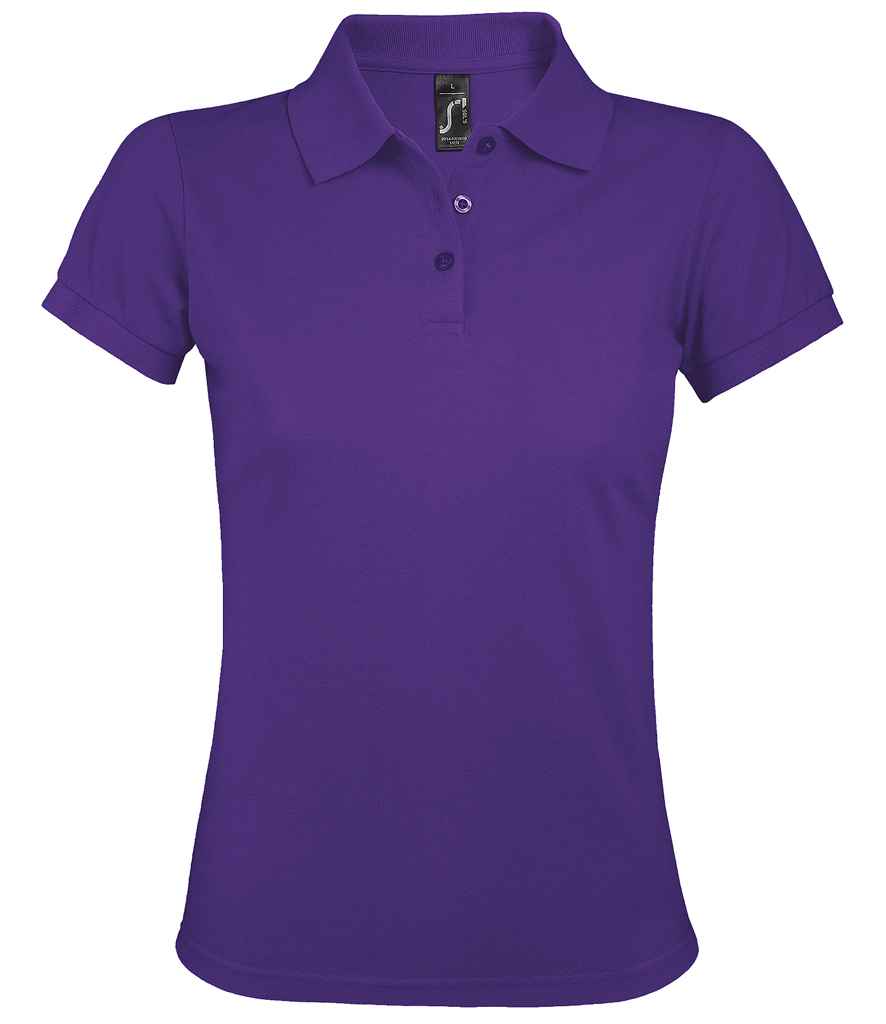 SOL'S Ladies Prime Poly/Cotton Piqué Polo Shirt | Dark Purple