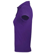 SOL'S Ladies Prime Poly/Cotton Piqué Polo Shirt | Dark Purple thumbnail 3