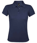 SOL'S Ladies Prime Poly/Cotton Piqué Polo Shirt | French Navy thumbnail 1