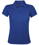 SOL'S Ladies Prime Poly/Cotton Piqué Polo Shirt | Royal Blue thumbnail 1