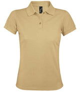 SOL'S Ladies Prime Poly/Cotton Piqué Polo Shirt | Sand thumbnail 1
