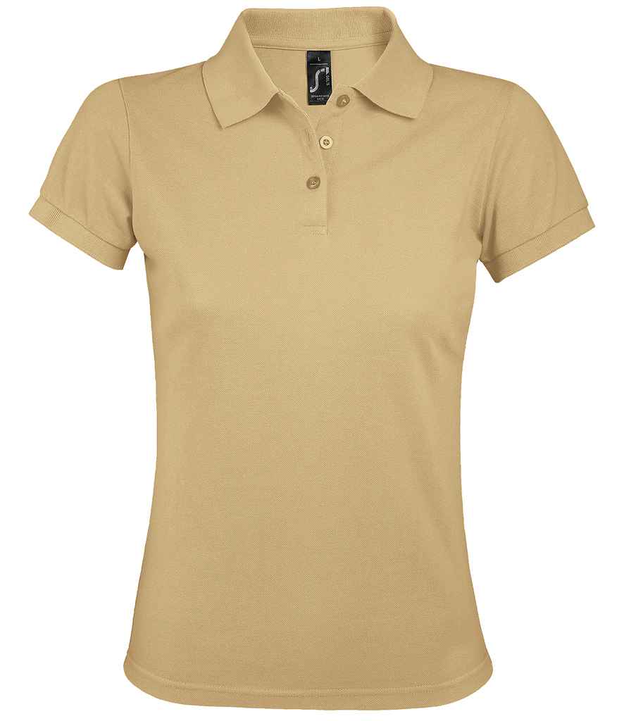 SOL'S Ladies Prime Poly/Cotton Piqué Polo Shirt | Sand
