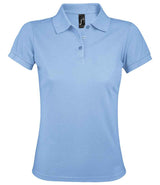 SOL'S Ladies Prime Poly/Cotton Piqué Polo Shirt | Sky Blue thumbnail 1