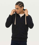 SOL'S Unisex Sherpa Hooded Jacket | Black thumbnail 1
