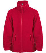 SOL'S Kids North Fleece Jacket | Red thumbnail 2