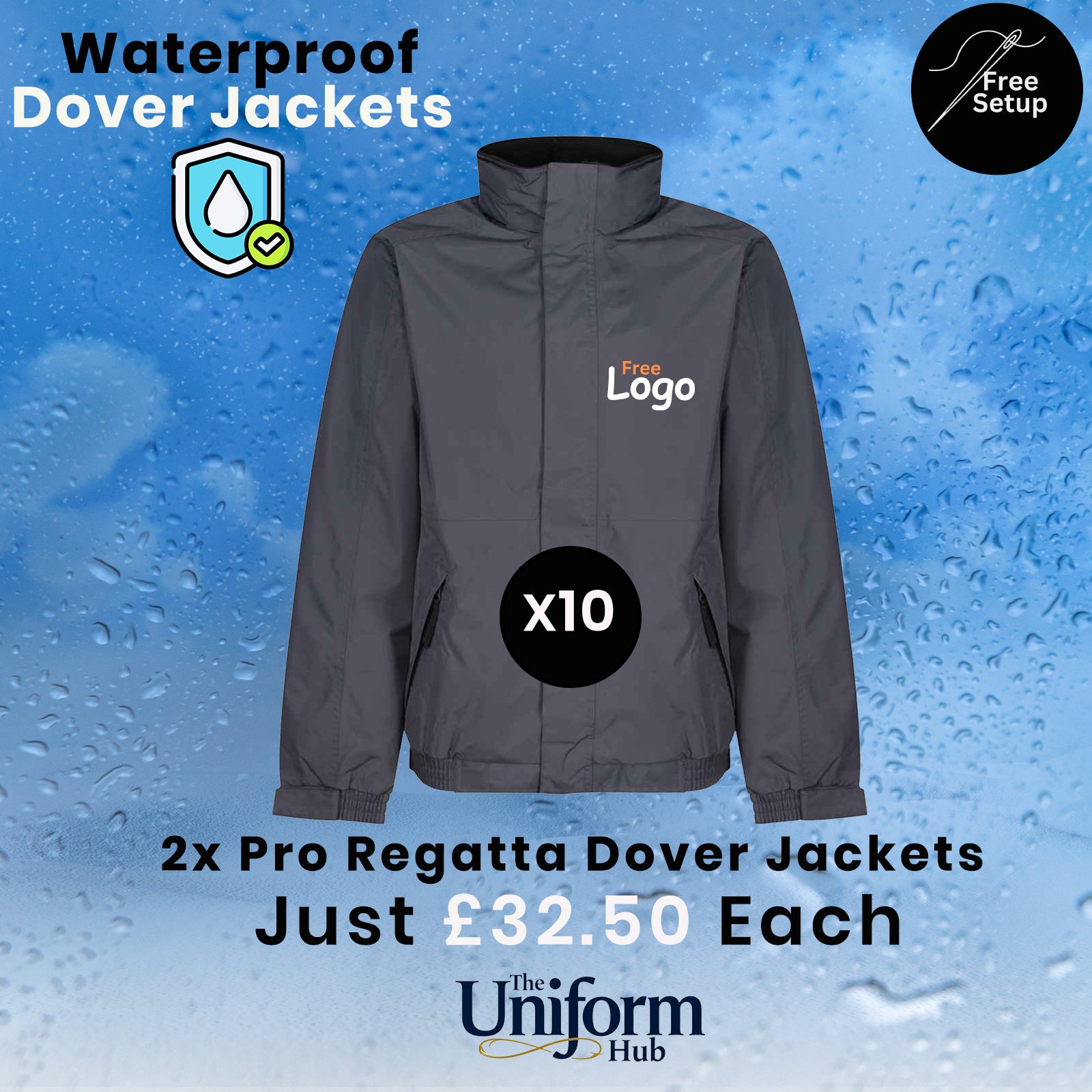 Waterproof Dover Jacket Deal x24