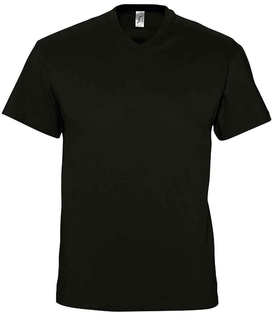 SOL'S Victory V Neck T-Shirt | Deep Black