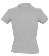 SOL'S Ladies People Cotton Piqué Polo Shirt | Grey Marl thumbnail 4
