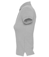 SOL'S Ladies People Cotton Piqué Polo Shirt | Grey Marl thumbnail 5