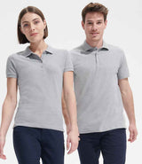 SOL'S Ladies People Cotton Piqué Polo Shirt | Grey Marl thumbnail 2