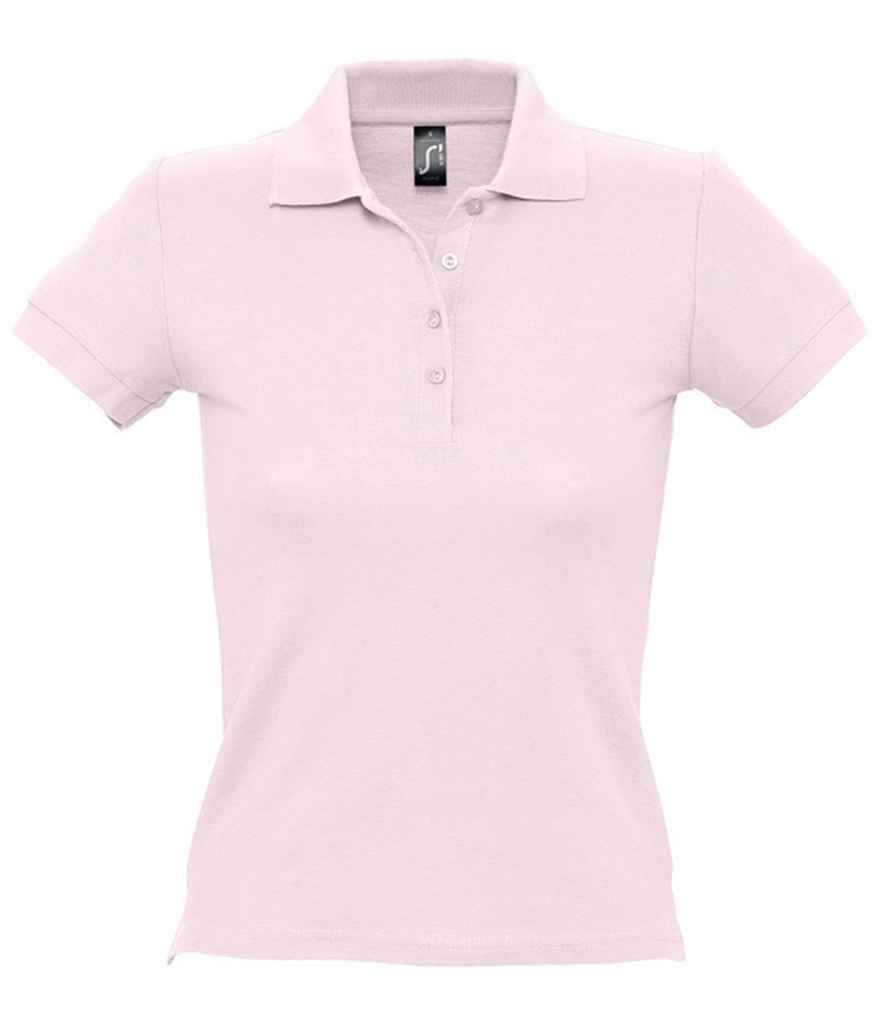 SOL'S Ladies People Cotton Piqué Polo Shirt | Pale Pink