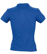 SOL'S Ladies People Cotton Piqué Polo Shirt | Royal Blue thumbnail 2