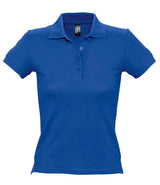 SOL'S Ladies People Cotton Piqué Polo Shirt | Royal Blue thumbnail 1