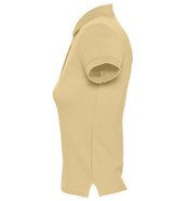 SOL'S Ladies People Cotton Piqué Polo Shirt | Sand thumbnail 3