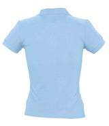 SOL'S Ladies People Cotton Piqué Polo Shirt | Sky Blue thumbnail 2