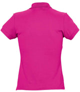 SOL'S Ladies Passion Cotton Piqué Polo Shirt | Fuchsia thumbnail 2