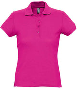 SOL'S Ladies Passion Cotton Piqué Polo Shirt | Fuchsia thumbnail 1