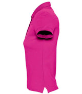 SOL'S Ladies Passion Cotton Piqué Polo Shirt | Fuchsia thumbnail 3