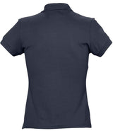 SOL'S Ladies Passion Cotton Piqué Polo Shirt | Navy thumbnail 2