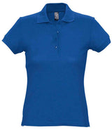 SOL'S Ladies Passion Cotton Piqué Polo Shirt | Royal Blue thumbnail 1