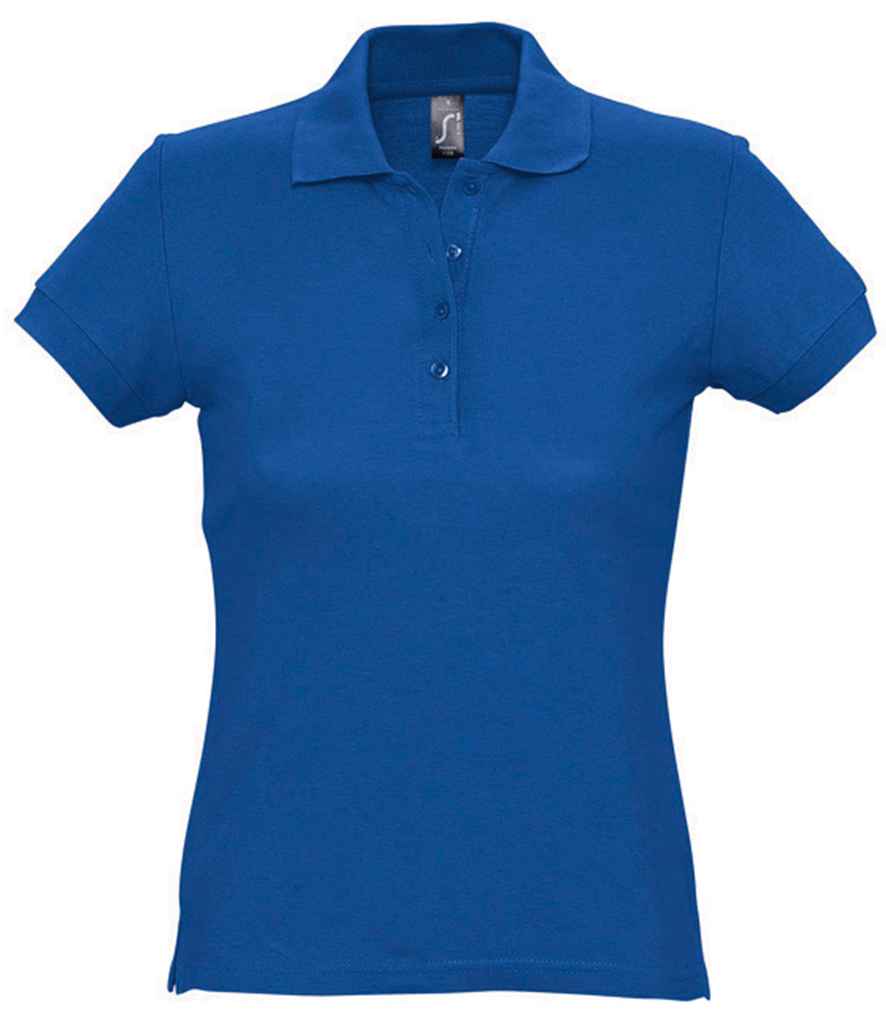 SOL'S Ladies Passion Cotton Piqué Polo Shirt | Royal Blue