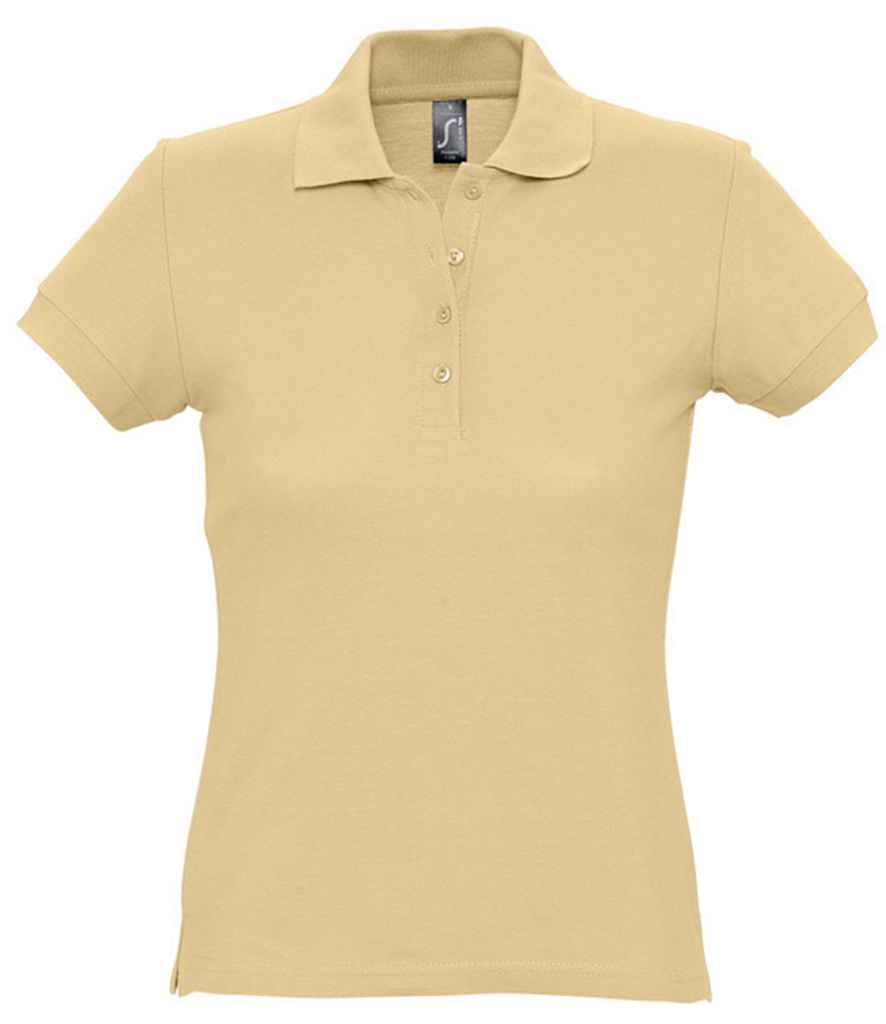 SOL'S Ladies Passion Cotton Piqué Polo Shirt | Sand