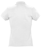 SOL'S Ladies Passion Cotton Piqué Polo Shirt | White thumbnail 2