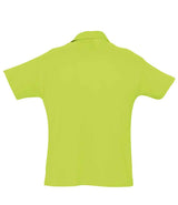 SOL'S Summer II Cotton Piqué Polo Shirt | Apple Green thumbnail 2
