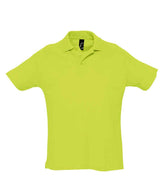 SOL'S Summer II Cotton Piqué Polo Shirt | Apple Green thumbnail 1