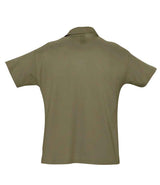 SOL'S Summer II Cotton Piqué Polo Shirt | Army thumbnail 2