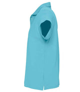 SOL'S Summer II Cotton Piqué Polo Shirt | Atoll Blue thumbnail 3