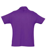 SOL'S Summer II Cotton Piqué Polo Shirt | Dark Purple thumbnail 2