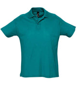 SOL'S Summer II Cotton Piqué Polo Shirt | Duck Blue thumbnail 1