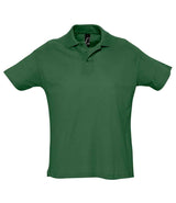 SOL'S Summer II Cotton Piqué Polo Shirt | Golf Green thumbnail 1