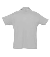 SOL'S Summer II Cotton Piqué Polo Shirt | Grey Marl thumbnail 2