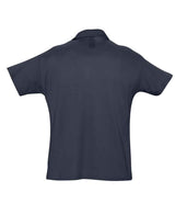 SOL'S Summer II Cotton Piqué Polo Shirt | Navy thumbnail 2