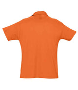 SOL'S Summer II Cotton Piqué Polo Shirt | Orange thumbnail 2