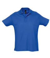 SOL'S Summer II Cotton Piqué Polo Shirt | Royal Blue thumbnail 1