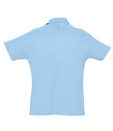 SOL'S Summer II Cotton Piqué Polo Shirt | Sky Blue thumbnail 2