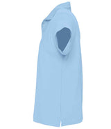 SOL'S Summer II Cotton Piqué Polo Shirt | Sky Blue thumbnail 3