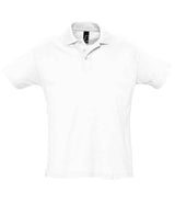 SOL'S Summer II Cotton Piqué Polo Shirt | White thumbnail 1