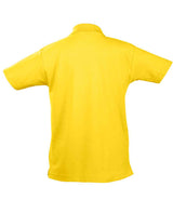 SOL'S Kids Summer II Cotton Piqué Polo Shirt | Gold thumbnail 2