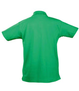 SOL'S Kids Summer II Cotton Piqué Polo Shirt | Kelly Green thumbnail 2