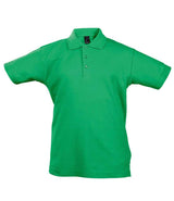 SOL'S Kids Summer II Cotton Piqué Polo Shirt | Kelly Green thumbnail 1