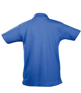 SOL'S Kids Summer II Cotton Piqué Polo Shirt | Royal Blue thumbnail 2