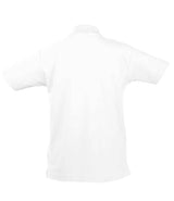 SOL'S Kids Summer II Cotton Piqué Polo Shirt | White thumbnail 2
