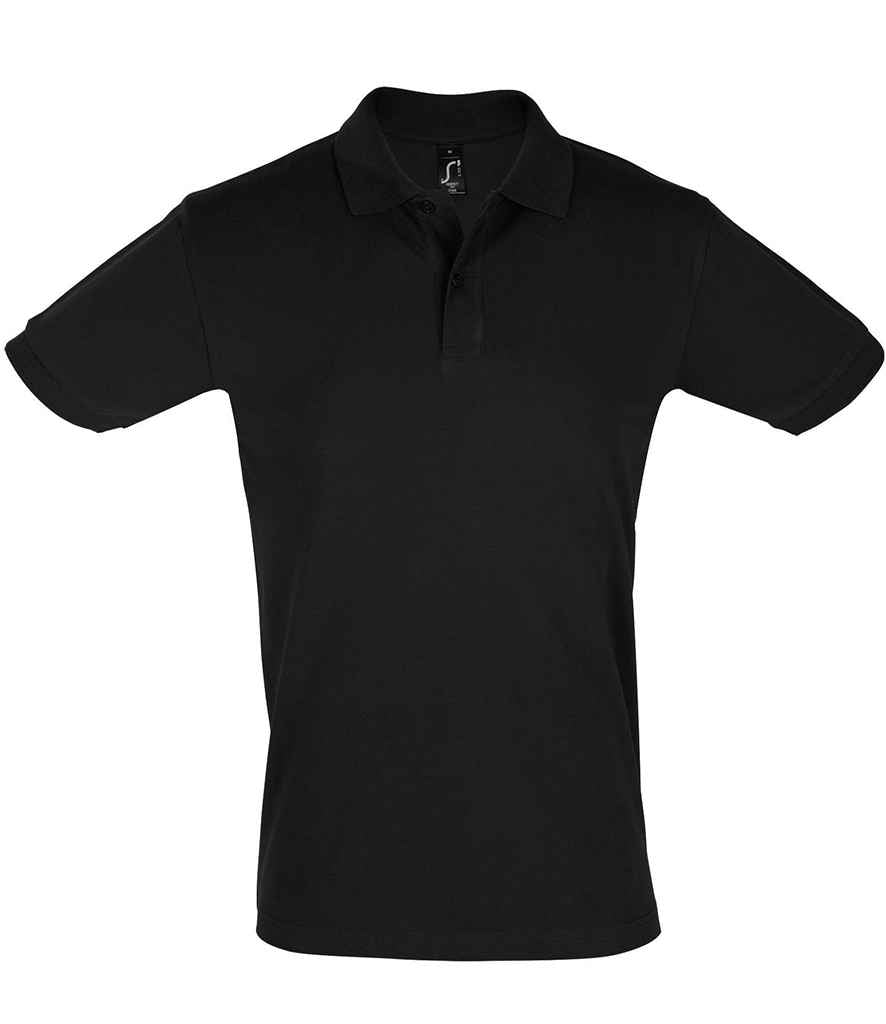 SOL'S Perfect Cotton Piqué Polo Shirt | Black