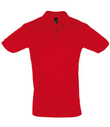 SOL'S Perfect Cotton Piqué Polo Shirt | Red thumbnail 1