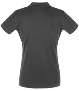 SOL'S Ladies Perfect Cotton Piqué Polo Shirt | Dark Grey thumbnail 2